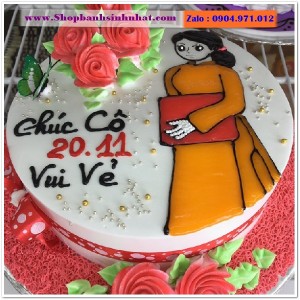 Bánh Kem Tặng Ngày 20/11 - QB22